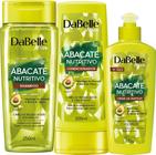 Kit abacate dabelle- shampoo + condicionador +creme de pentear
