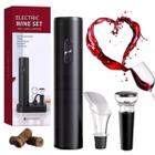 Kit Abridor de Garrafa 4 em 1 Barato Original Entrega Rapida - Eletric Wine Set