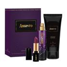 Kit Absinto Shot Feminino 30Ml Com Hidratante E Batom