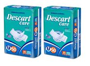 Kit Absorvente Geriátrico Descart Care Tamanho Único - 100 Unidades