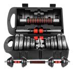 Kit Academia Musculação Dumbbell Box Ajustável Até 30kg - it Box Dumbbell