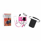 Kit Acadêmico Rosa com Bolsa Ergonômica KPA251 P.A. MED