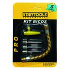 Kit Acessórios de Bomba de Ar Bicos Para Encher Inflar Bolas Boias Piscina 5 Peças - STARTOOLS