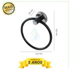 Kit Acessórios Para Banheiro Inox Metal Cód. 9910