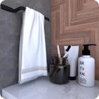 Kit Acessórios Para Banheiro Preto Fosco Empire 6 Peças - Metalcromo
