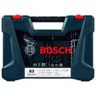 Kit Acessórios V-Line Azul Com 83 Peças - Bosch