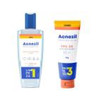 Kit Acnezil Sabonete Líquido + Protetor Solar Facial