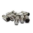 Kit Adaptador Conector Coaxial Jack F Rosca Padrão Europeu