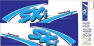 Kit Adesivo Faixa Jet Ski Kawasaki Personalizado Sxi 750 - SPTS