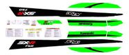 Kit Adesivo Faixa Jet Ski Kawasaki Sx 750 94 Personalizado