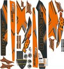 Kit Adesivo Faixa Jet Ski Seadoo Rxp 255 2008 Laranja