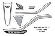 Kit Adesivo Faixa Personalizado Cg Titan 160 2018/2019 - 07