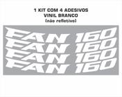 Adesivo Cg Fan 160 2023 Kit Completo + Friso De Roda Fp9