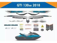 Kit Adesivo Seadoo Gti Se 130 2018 Cinza