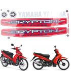 Kit adesivo yamaha crypton t115 2011 vermelho