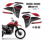 Kit Adesivo Yamaha Lander Xtz 250 2023/2024 Vermelho