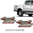 Kit Adesivos 4x4 Turbo Intercooler Hilux 09/12 + Automatic