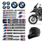 Kit Adesivos Capacete Bmw Motorsport Moto Refletivo Resinado