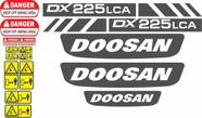 Kit Adesivos - Doosan Dx225 Lca Para Escavadeira