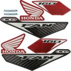 Kit De Adesivos Personalizados Moto Honda Cg 160cc Fan 16/21