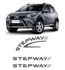 Kit Adesivos Grafite Sandero Stepway 2008 Lateral E Traseiro