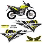 Kit Adesivos Honda Xre 300 2012 Moto Verde Modelo Original