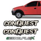 Kit Adesivos Montana Conquest + EconoFlex Emblemas Completo