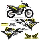Kit Adesivos Moto Honda Xre 300 2012 Faixas Modelo Original