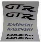 Kit Adesivos Original Kasinski Comet 250 Gtr Preta