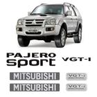 Kit Adesivos Pajero Sport Vgt-i 2009 Mitsubishi Resinados