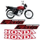 Kit Adesivos Para Moto Honda CG Fan 125 2006 Faixa Lateral