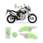 Kit Adesivos Protetores Honda XL750 Transalp Verde Branco