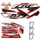 Kit Adesivos Vinis Take Plástico Biker 4ction Moto Honda CRF 250F