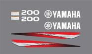 Kit Adesivos - Yamaha 200 Para Motor De Popa - SPTS