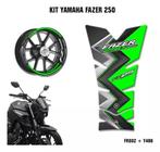 Kit Adesivos Yamaha Fazer 250 Fz25 Friso Tankpad Y497