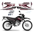 Kit Adesivos Yamaha Xtz 125 2007 Preta