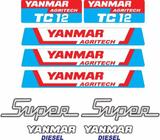 Kit Adesivos - Yanmar Agritech Tc12 Super