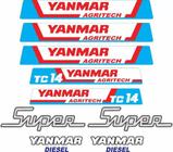 Kit Adesivos - Yanmar Agritech Tc14 Super