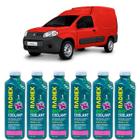 Kit aditivo radiador bio coolant pronto para uso rosa - fiat fiorino - r1892 - RADIEX