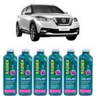 Kit aditivo radiador bio coolant pronto para uso rosa - nissan kicks - r1892 - RADIEX