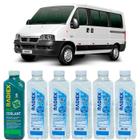 Kit aditivo radiador bio coolant superconcentrado verde + agua desmineralizada - fiat ducato - r1882 - RADIEX