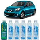 Kit aditivo radiador bio coolant superconcentrado verde + agua desmineralizada - nissan march - r1882 - RADIEX