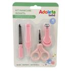 Kit Adoleta Bebê Manicure - Rosa