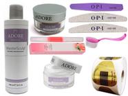 Kit Adore Monomer 240 Ml + 2 Pó Acrílico