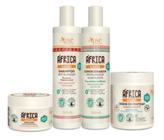 Kit África Baobá Apse Shampoo, Condicionador, Máscara e Creme de Pentear