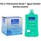 Kit Agua micelar Derm Control nupill + cr hid facial fps5 nupill 50 g