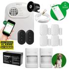 Kit Alarme Intelbras 2 Sensor Infra Pet Cf E 4 Magnético Sf