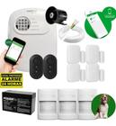 Kit Alarme Intelbras 3 Sensor Infra Pet Cf E 4 Magnético Sf