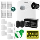 Kit Alarme Intelbras C/ 4 Sensor IVP PET SF e 6 Magnético SF