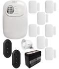 Kit Alarme Intelbras Monitorado App Celular 7 Sensor Sem Fio